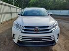 2018 Toyota Highlander Xle White vin: 5TDKZRFH3JS541168