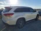 2019 Toyota Highlander Xle Белый vin: 5TDKZRFH3KS566752