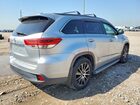 2017 Toyota Highlander Se Серебряный vin: 5TDKZRFH4HS517701