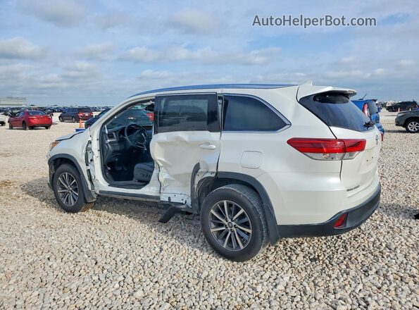 5TDKZRFH5KS320611 2019 TOYOTA HIGHLANDER White Tył lewy