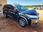 2019 Toyota Highlander Xle Черный vin: 5TDKZRFH6KS348448