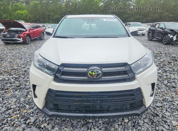 5TDKZRFH7JS532618 2018 TOYOTA HIGHLANDER White Front view