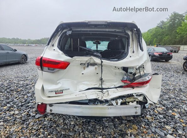 5TDKZRFH7JS532618 2018 TOYOTA HIGHLANDER White Rear view