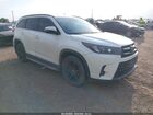 2019 Toyota Highlander Se White vin: 5TDKZRFH7KS302420