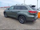 2018 Toyota Highlander Xle Green vin: 5TDKZRFH8JS249094
