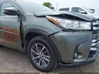 2018 Toyota Highlander Xle Green vin: 5TDKZRFH8JS249094