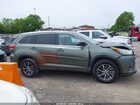 2018 Toyota Highlander Xle Green vin: 5TDKZRFH8JS249094