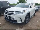 2017 Toyota Highlander Xle Белый vin: 5TDKZRFH9HS522523