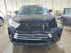 2018 Toyota Highlander Xle Black vin: 5TDKZRFH9JS535049