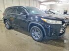 2018 Toyota Highlander Xle Black vin: 5TDKZRFH9JS535049