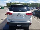 2017 Toyota Highlander Xle White vin: 5TDKZRFHXHS514317