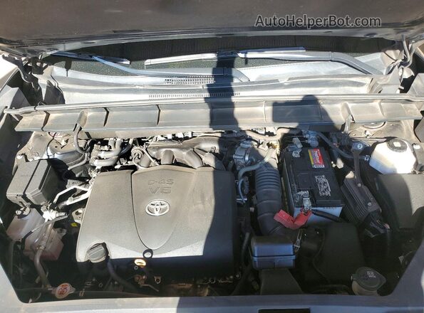 5TDLZRBH1MS065324 2021 TOYOTA HIGHLANDER Черный Вид задней части салона