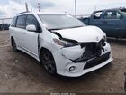 2016 Toyota Sienna Se Premium 8 Passenger White vin: 5TDXK3DC1GS712443