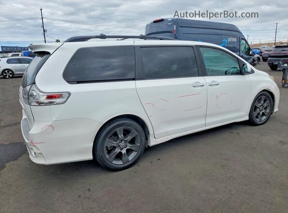 5TDXK3DC5GS760432 2016 TOYOTA SIENNA Белый Задняя правая четверть
