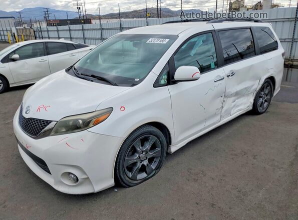5TDXK3DC5GS760432 2016 TOYOTA SIENNA Белый Передняя левая четверть