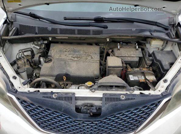 5TDXK3DC5GS760432 2016 TOYOTA SIENNA Белый Вид подкапотного пространства