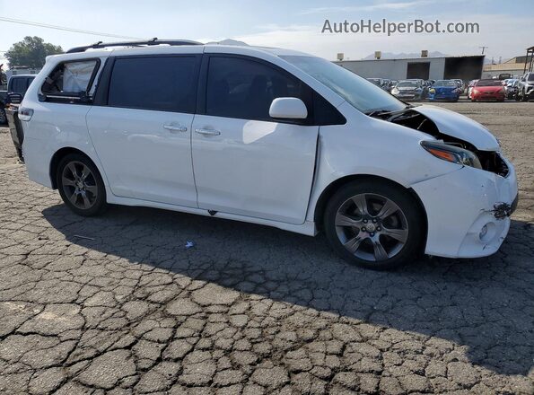 5TDXK3DC6GS732946 2016 TOYOTA SIENNA Белый Передняя правая четверть