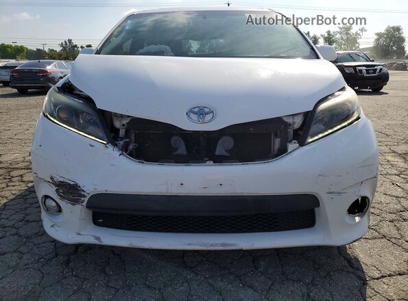 5TDXK3DC6GS732946 2016 TOYOTA SIENNA Белый Вид спереди