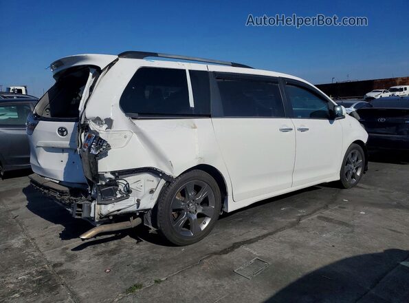 5TDXK3DCXGS721870 2016 TOYOTA SIENNA Белый Задняя правая четверть