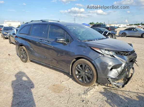 5TDXRKEC5SS253043 2025 TOYOTA SIENNA Серый Передняя правая четверть