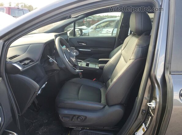 5TDXRKEC5SS253043 2025 TOYOTA SIENNA Серый Вид салона спереди