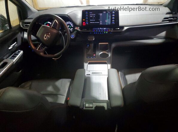 5TDXSKFC2PS100775 2023 TOYOTA SIENNA Черный Вид панели приборов