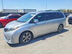 2017 Toyota Sienna Se Silver vin: 5TDXZ3DC1HS870357