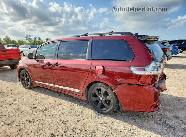 5TDXZ3DC1LS033147 2020 TOYOTA SIENNA Red Rear left