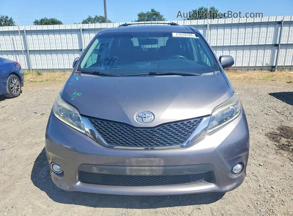 5TDXZ3DC3HS811178 2017 TOYOTA SIENNA Серый Вид спереди