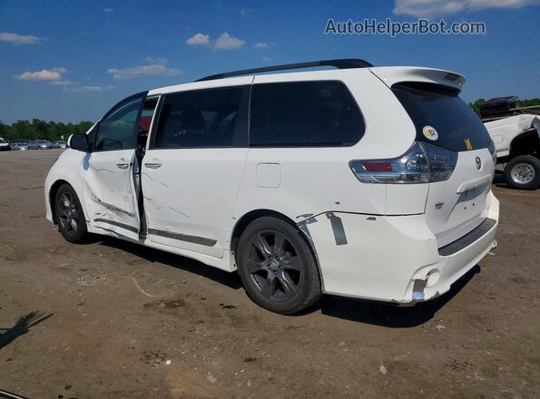 5TDXZ3DC4HS818592 2017 TOYOTA SIENNA Белый Задняя левая четверть