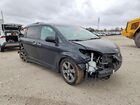 2017 Toyota Sienna Se 8-passenger Черный vin: 5TDXZ3DC4HS869011