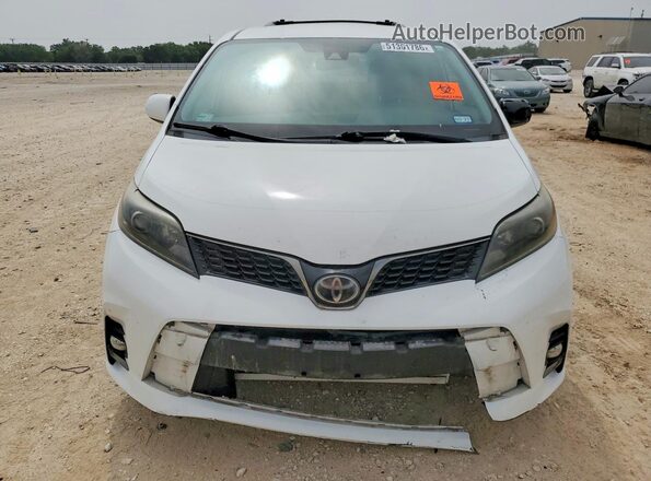 5TDXZ3DC4LS046426 2020 TOYOTA SIENNA Белый Вид спереди