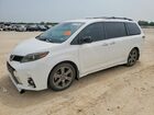 2020 Toyota Sienna Se 8-passenger Белый vin: 5TDXZ3DC4LS046426