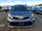 2019 Toyota Sienna Se Серый vin: 5TDXZ3DC9KS996750