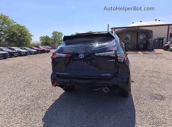 5TDYARAH2PS519034 2023 TOYOTA HIGHLANDER Черный Вид сзади