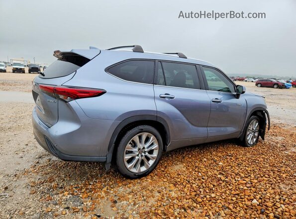 5TDYARAH5LS000652 2020 TOYOTA HIGHLANDER Серый Задняя правая четверть