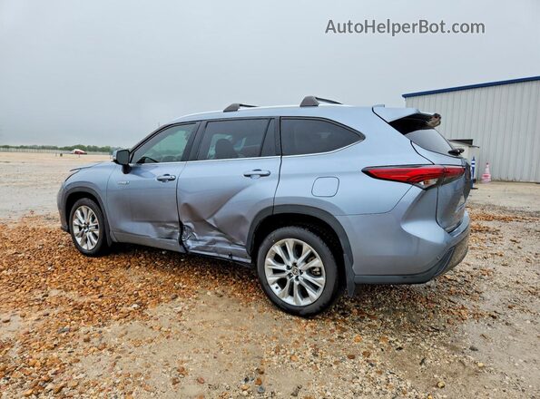 5TDYARAH5LS000652 2020 TOYOTA HIGHLANDER Серый Задняя левая четверть