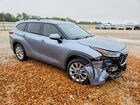 2020 Toyota Highlander Hybrid Limited Серый vin: 5TDYARAH5LS000652