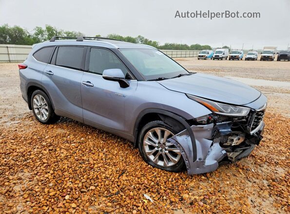 5TDYARAH5LS000652 2020 TOYOTA HIGHLANDER Серый Передняя правая четверть
