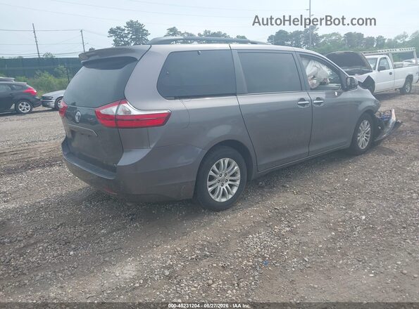5TDYK3DC0GS732140 2016 TOYOTA SIENNA Gray Tył prawy