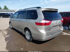 2016 Toyota Sienna Xle 8 Passenger Золотой vin: 5TDYK3DC1GS742689