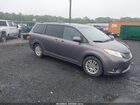 2016 Toyota Sienna Xle Серый vin: 5TDYK3DC2GS695608