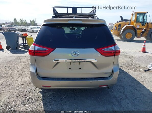 5TDYK3DC8GS724920 2016 TOYOTA SIENNA Золотой 