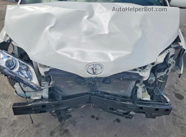 5TDYK3DC9GS734050 2016 TOYOTA SIENNA White Շարժիչի բաժամունքի տեսք