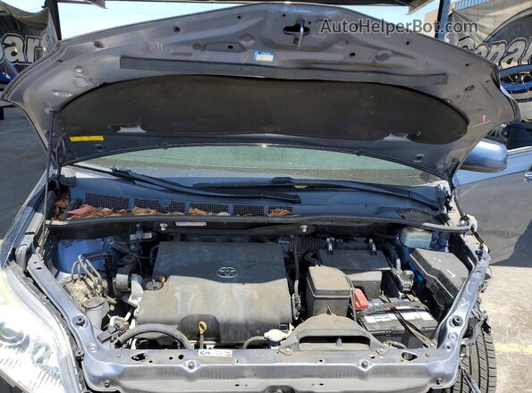 5TDYK3DCXGS762052 2016 TOYOTA SIENNA Синий Вид подкапотного пространства
