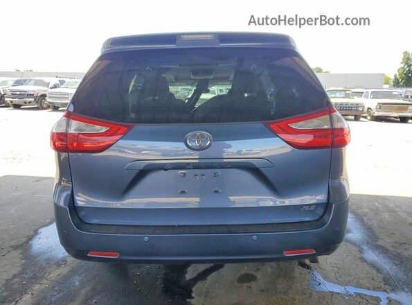 5TDYK3DCXGS762052 2016 TOYOTA SIENNA Синий Вид сзади