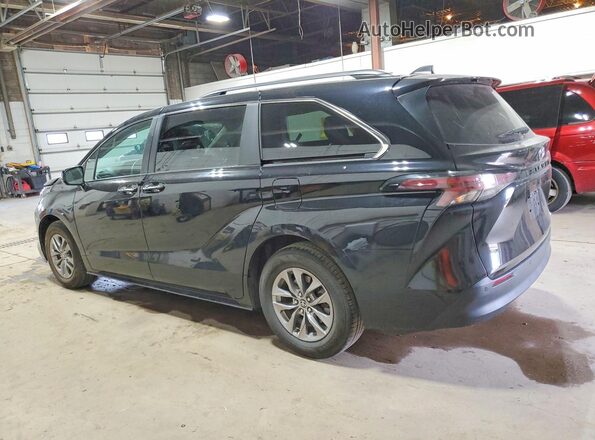 5TDYRKEC0RS205982 2024 TOYOTA SIENNA Black Задня ліва чверть