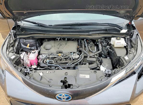 5TDYRKEC1SS257109 2025 TOYOTA SIENNA Charcoal Շարժիչի բաժամունքի տեսք