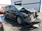 2026 Toyota Sienna Xle 8-passenger Black vin: 5TDYRKEC1TS294176 Damage: Right Front Fender, Dent(S) W/ Paint Dmg, 3 To 4 Inches