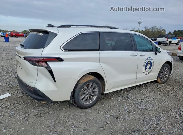 5TDYRKEC2SS289437 2025 TOYOTA SIENNA White Tył prawy